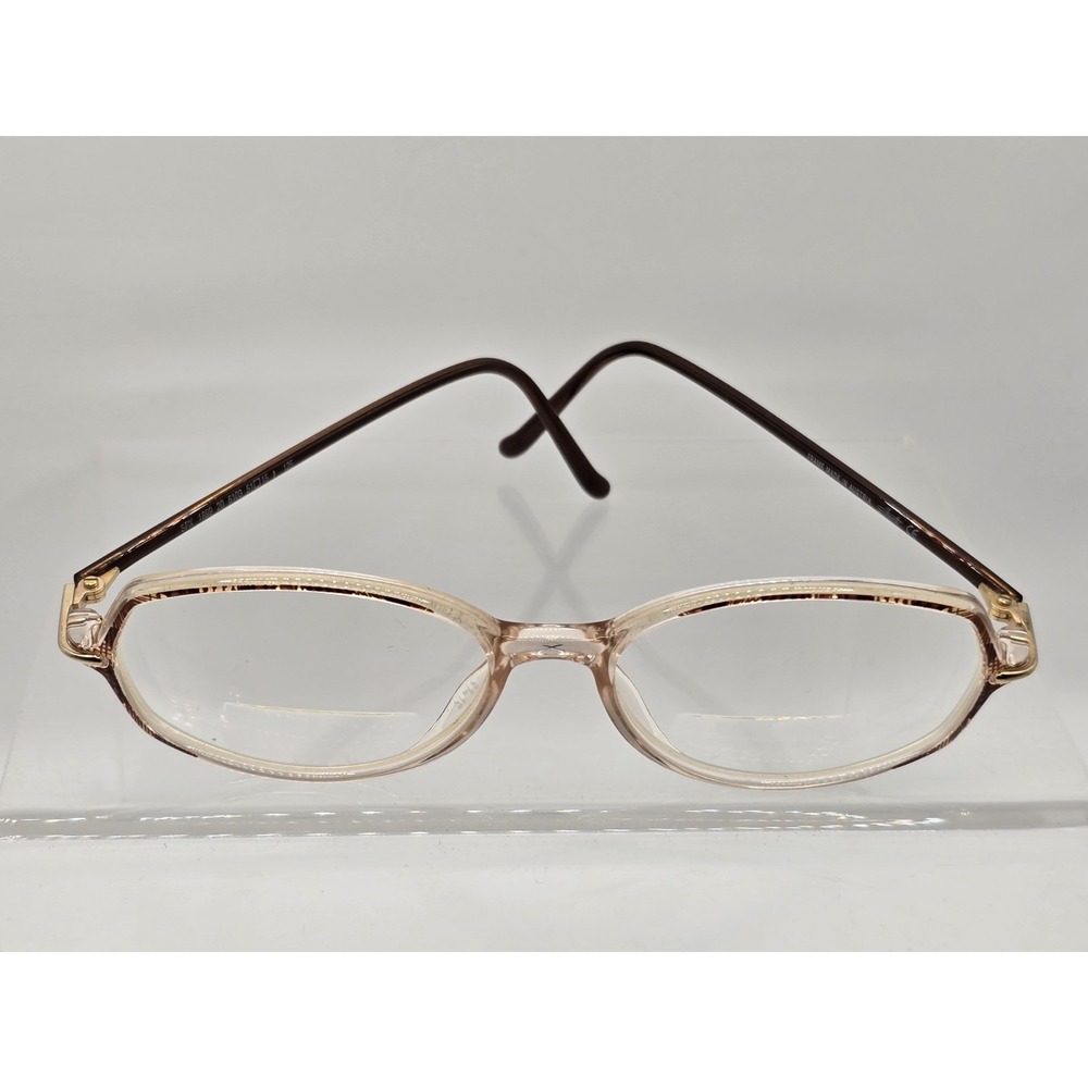 Silhouette Eyeglasses, Frames Only, SPX 1899 6103, 51-15-125 Austria Brown Gold